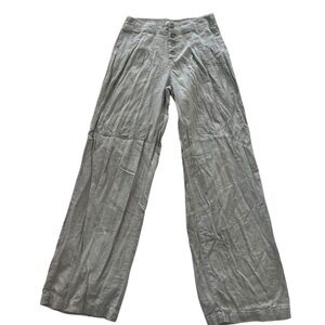 Linen blend pants size S